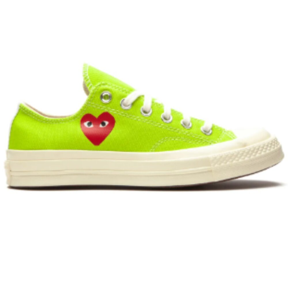 Comme Des Garçons x Converse  Play Chuck 70 Ox AC "Bright Green"
